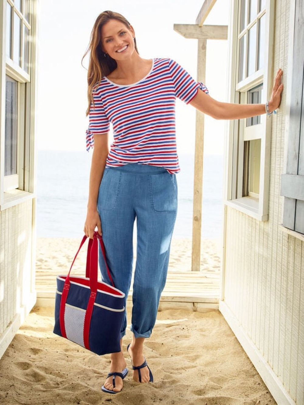 TALBOTS DENIM WEEKEND JOGGER